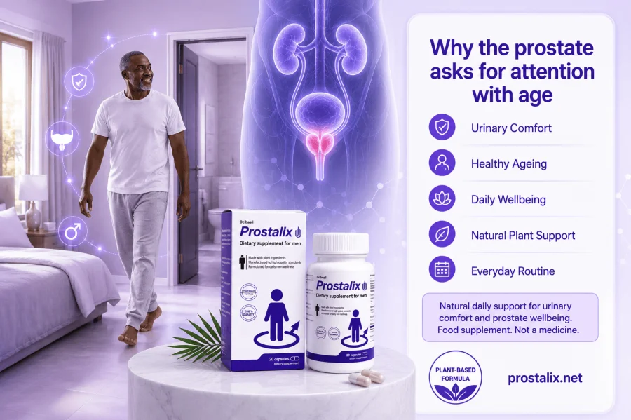 Prostalix — why the prostate asks for attention with age